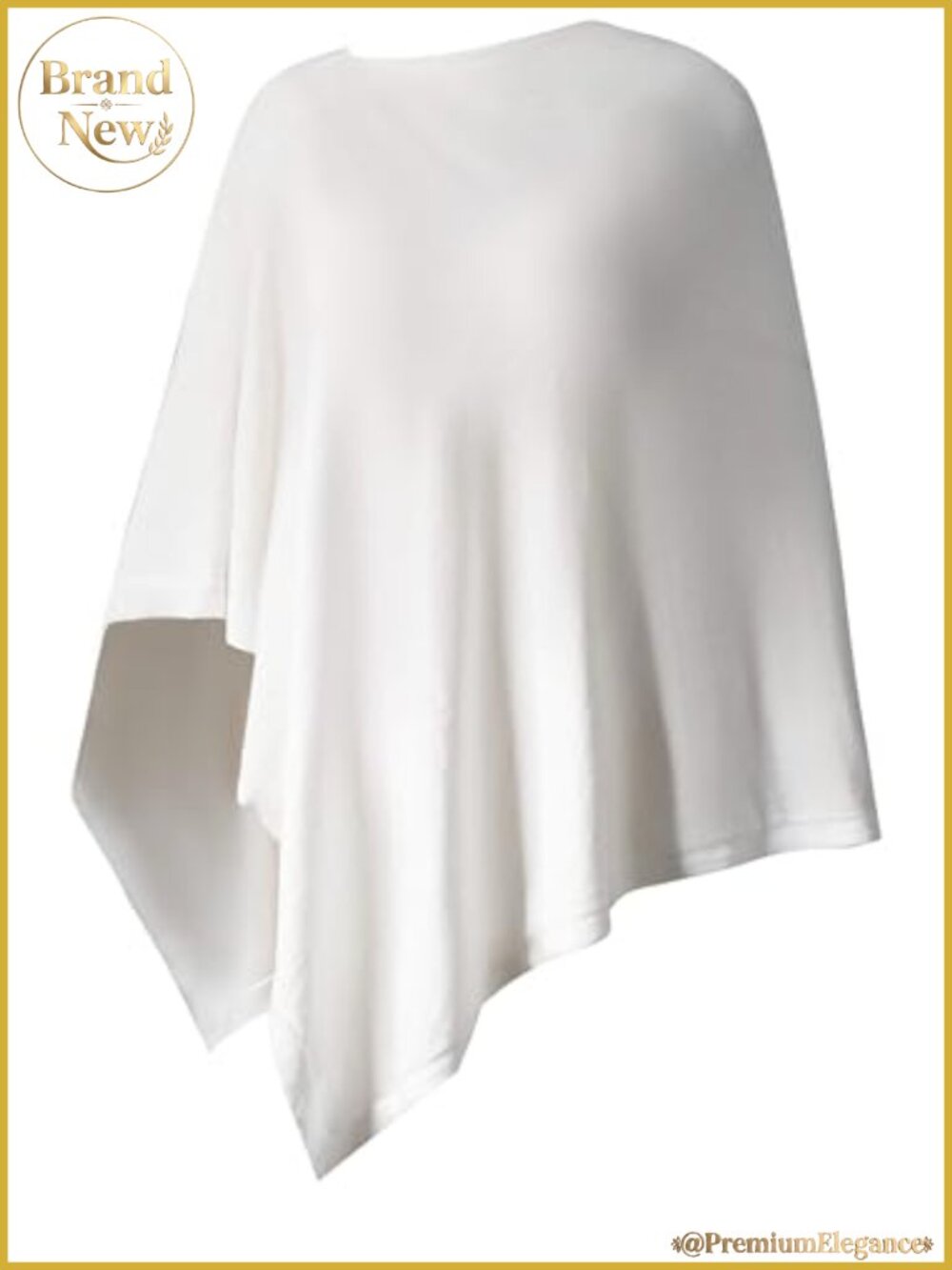 Women's Knit Shawl Wrap Poncho Sweater Versatile Scarf Cape One Size